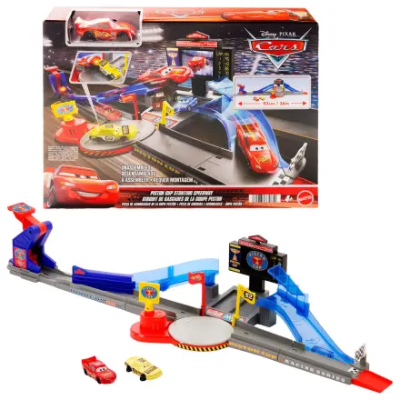 Disney Pixar Cars Piston Cup Stunting Speedway herní set fotografii produktu