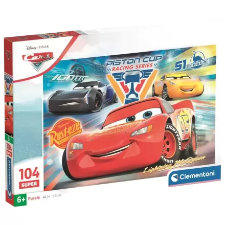Disney Pixar Cars super puzzle 104 dílků fotografii produktu