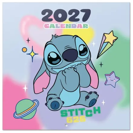 Disney Stitch Nástěnný kalendář 2027 30 x 30 cm fotografii produktu