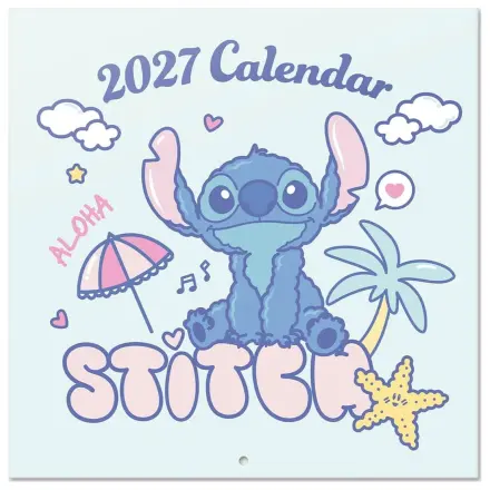 Disney Stitch Nástěnný kalendář 2027 30 x 30 cm fotografii produktu