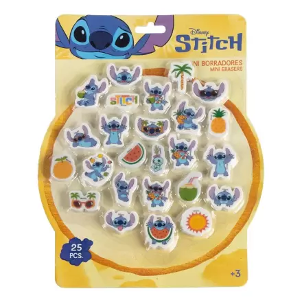 Disney Stitch sada 25 gum fotografii produktu