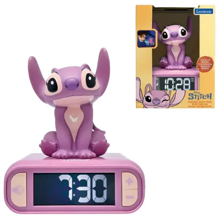 Digitální budík s 3D nočním světlem Disney Stitch fotografii produktu