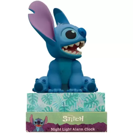 Disney Stitch 3D lampa s budíkem termékfotója