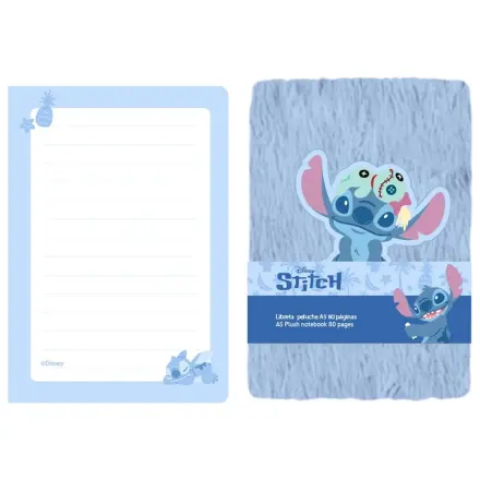 Disney Stitch A5 plyšový zápisník fotografii produktu