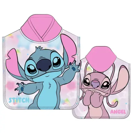 Disney Stitch & Angel mikro vlákno pončo ručník fotografii produktu