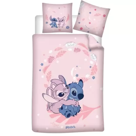 Disney Stitch & Angel policotton povlečení na přikrývku 90cm fotografii produktu