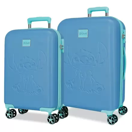 Disney Stitch Blue ABS sada 2 trolley kufry termékfotója