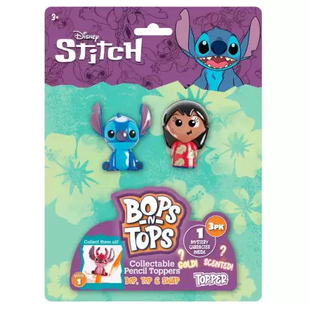Disney Stitch blister 3 dekorativní figurky tužky fotografii produktu