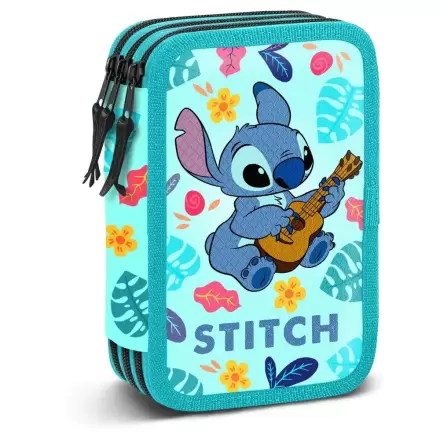 Disney Stitch Guitar trojitý penál termékfotója