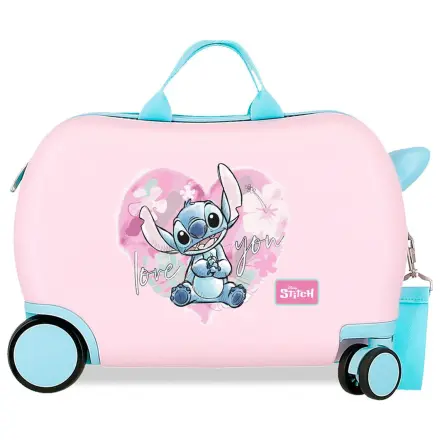 Disney Stitch Heart ABS skořepinový kufr na kolečkách 45cm fotografii produktu