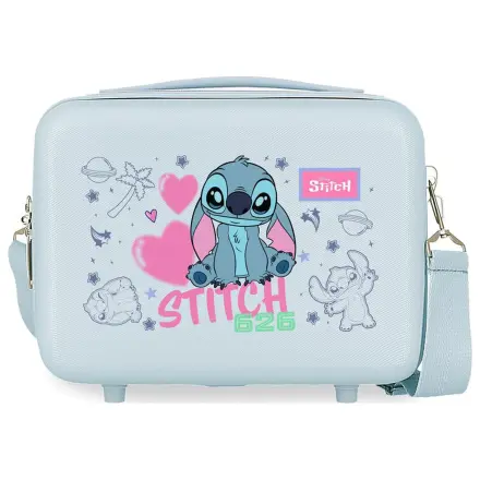 Disney Stitch Hearts ABS přizpůsobivá kosmetická taška 29cm fotografii produktu