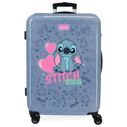 Disney Stitch Hearts ABS cestovní kufr na kolečkách 65cm fotografii produktu