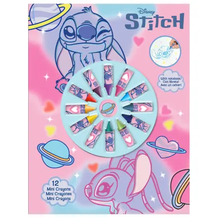 Disney Stitch Sešit + 12 mini pastelek fotografii produktu