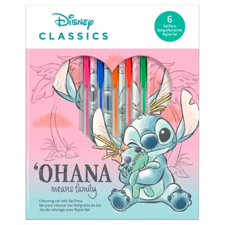 Disney Stitch notes + sada 6 gelových per termékfotója