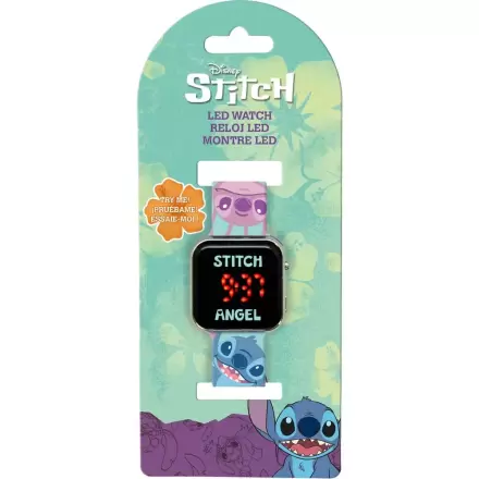 Disney Stitch LED hodinky termékfotója