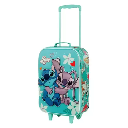 Disney Stitch Love 3D pojízdný kufr termékfotója