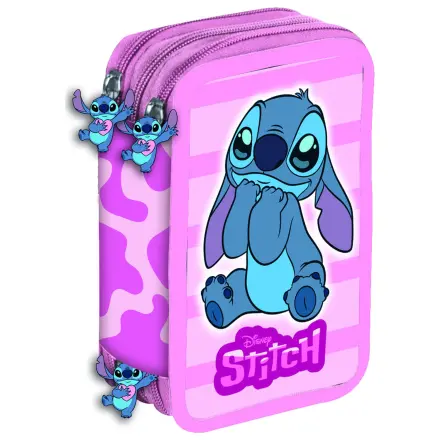 Disney Stitch Lovely trojitý penál fotografii produktu