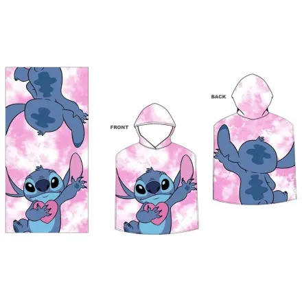 Disney Stitch pončo ručník z mikrovlákna fotografii produktu