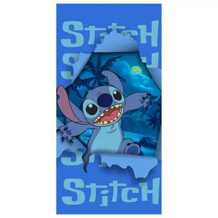 Disney Stitch mikrovláknová plážová osuška fotografii produktu