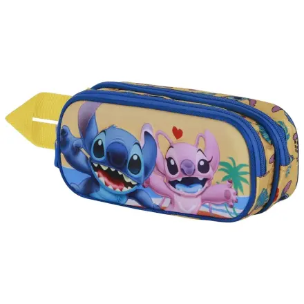 Disney Stitch Ocean 3D dvojité pouzdro na tužky fotografii produktu