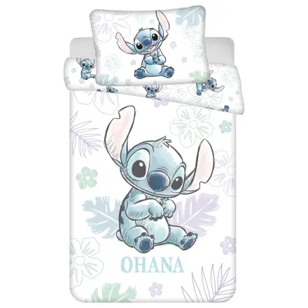 Disney Stitch Ohana bílý dětský povlak na peřinu fotografii produktu