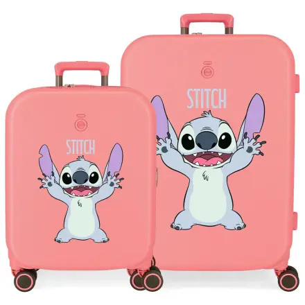 Disney Stitch Playful Set 2 ABS kufry na kolečkách 55-70cm fotografii produktu