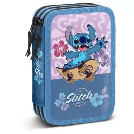 Disney Stitch Skate trojitý penál termékfotója