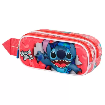 Disney Stitch 3D dvoupatrové pouzdro na tužky termékfotója