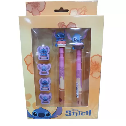Disney Stitch Pero + Tužka + Balení 4 gum fotografii produktu