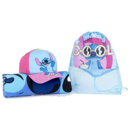 Sada Disney Stitch ručník, taška a kšiltovka fotografii produktu