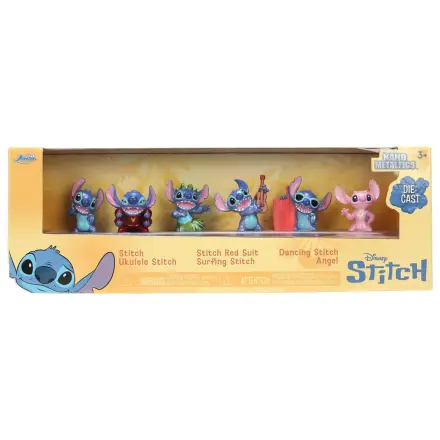 Disney Stitch balení 6 kovových figurek 4 cm fotografii produktu
