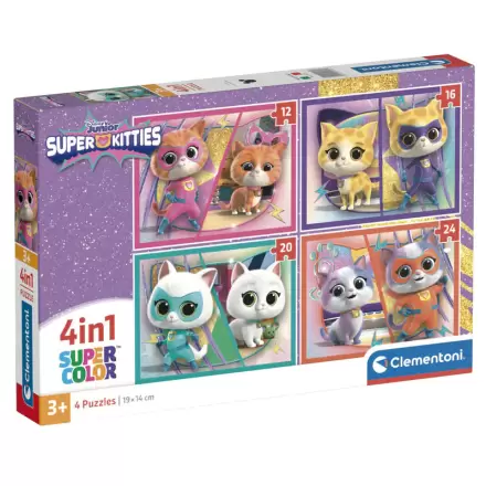 Disney SuperKitties puzzle 12-16-20-24 dílků termékfotója