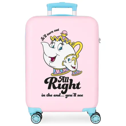 Disney Beauty and the Beast Chip All Right ABS trolley kufr 55cm fotografii produktu