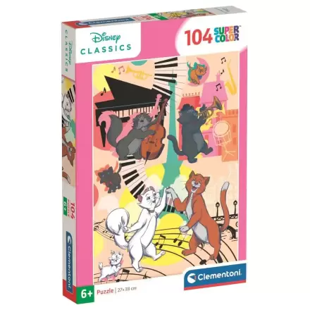 Disney The Aristocats puzzle 104 dílků fotografii produktu