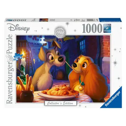 Disney Collector's Edition Jigsaw Puzzle Lady and the Tramp (1000 dílků) termékfotója