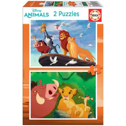 Disney The Lion King puzzle 2x48 dílků termékfotója