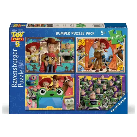 Disney Toy Story puzzle 4x100 dílků fotografii produktu