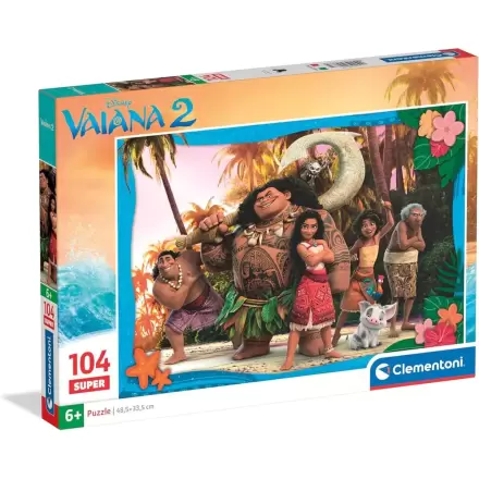 Disney Vaiana Moana 2 super puzzle 104 dílků fotografii produktu