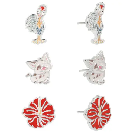 Disney Vaiana Moana sada 3 náušnic fotografii produktu