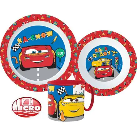 Disney Cars jídelní souprava, mikro plastová sada fotografii produktu