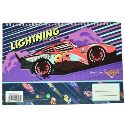 Disney Cars Lightning A/4 Skicák se spirálou, 30 listů fotografii produktu