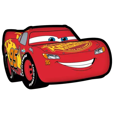 Disney Cars Lightning McQueen Tvarovaný polštář, dekorativní polštář 35x21 cm fotografii produktu