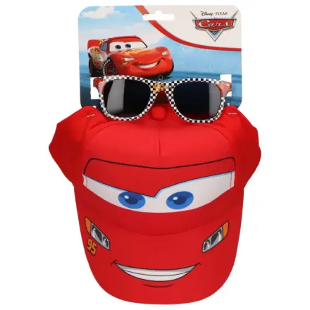 Disney Cars Red Smile sada slunečních brýlí a baseballové čepice fotografii produktu