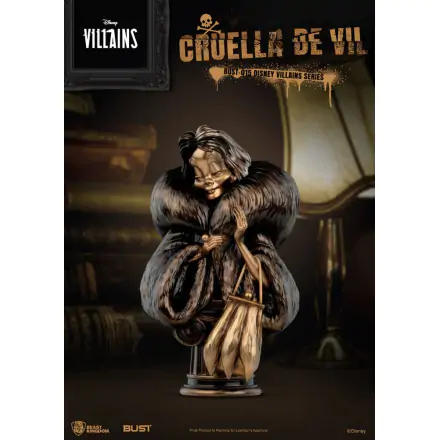 Disney Villains Series PVC Busta Cruella De Vil 16 cm termékfotója