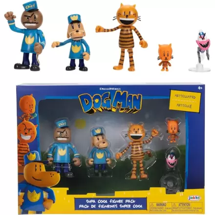 Dogman balení 5 figurek 6 cm termékfotója