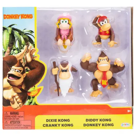 Donkey Kong balení 4 figurek 6cm fotografii produktu