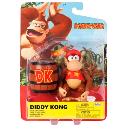 Donkey Kong Diddy Kong figurka 10 cm fotografii produktu