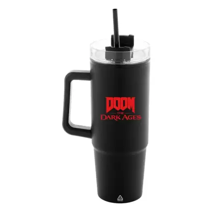 Doom The Dark Ages Izolovaný hrnek s štítem na brčko 1180 ml fotografii produktu