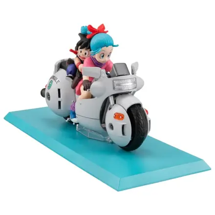 Dragon Ball Desktop Real McCoy PVC Figurka Diorama 06 Son Goku & Bulma Limited Repeat Edition fotografii produktu