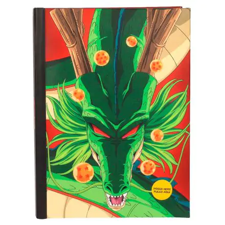 Zápisník Dragon Ball Z s lehkým drakem Shenron termékfotója